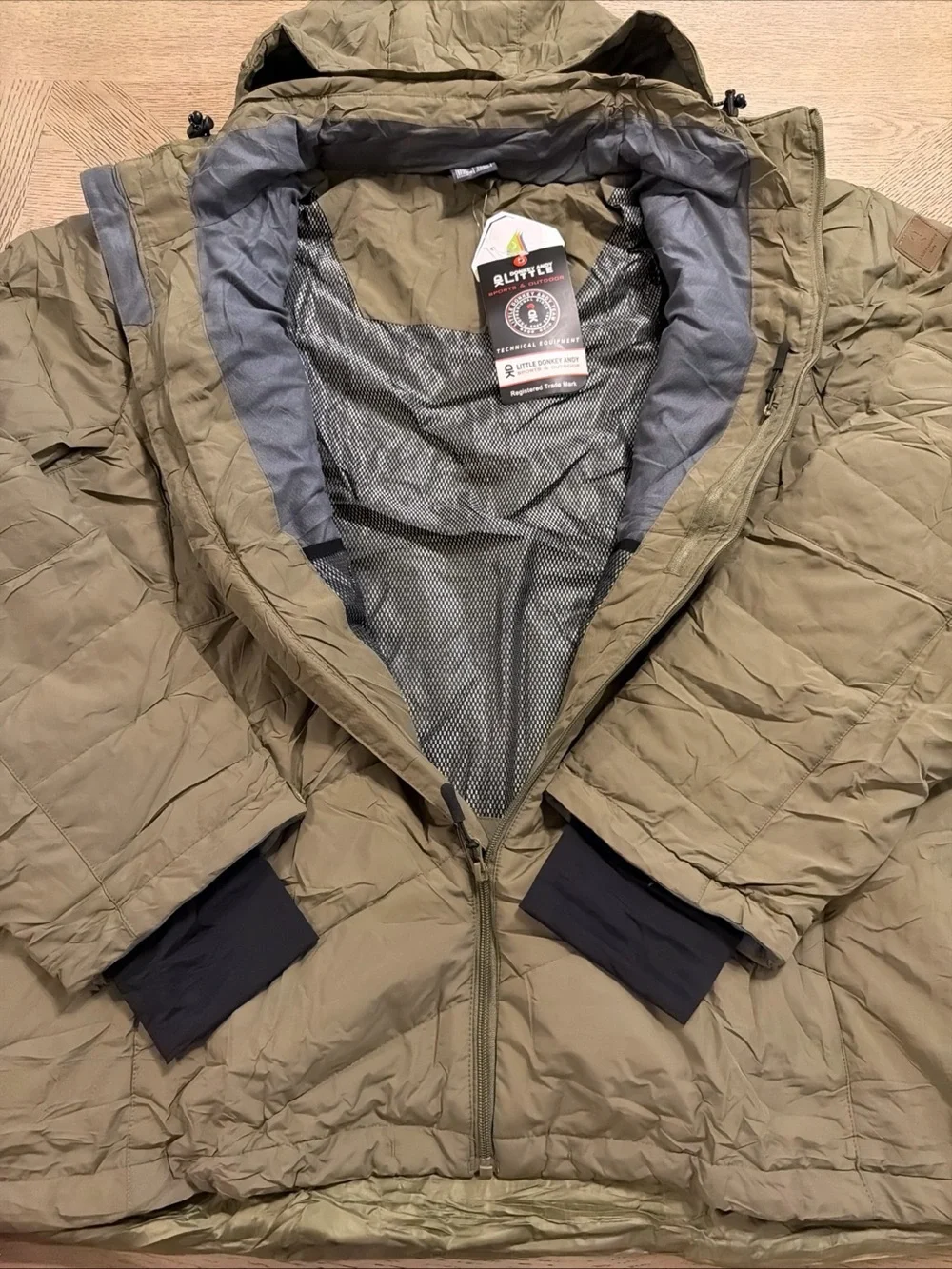 NWT Little Donkey Andy Men's Warm Ski Jacket Water Resistant Insulated XXXL